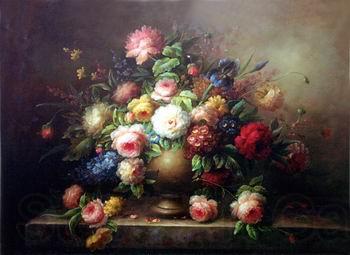unknow artist Floral, beautiful classical still life of flowers.067 France oil painting art